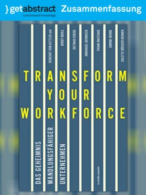 cover image of Transform your Workforce! (Zusammenfassung)